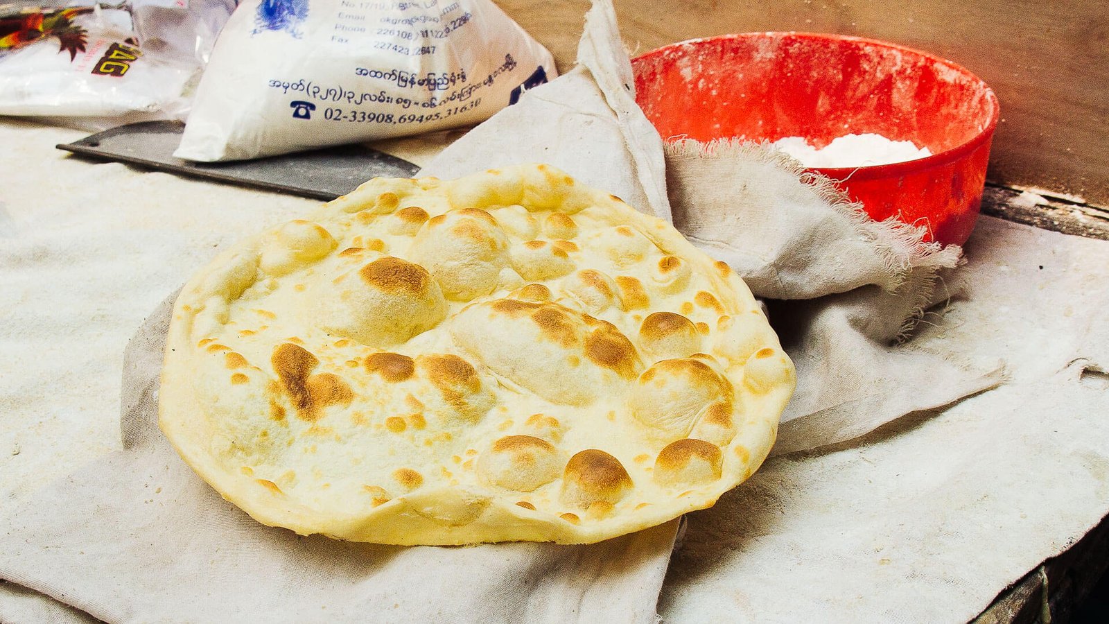 Indisch (mit Basmatireis) Banner